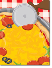 Paper So Pretty - Blank Designer Papers (Big Pizza) (DP1048)